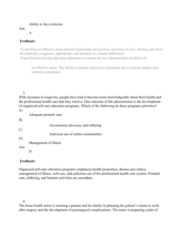 Brunner and Suddarths Textbook of Medical-Surgical Nursing 15th Edition Hinkle Test Bank