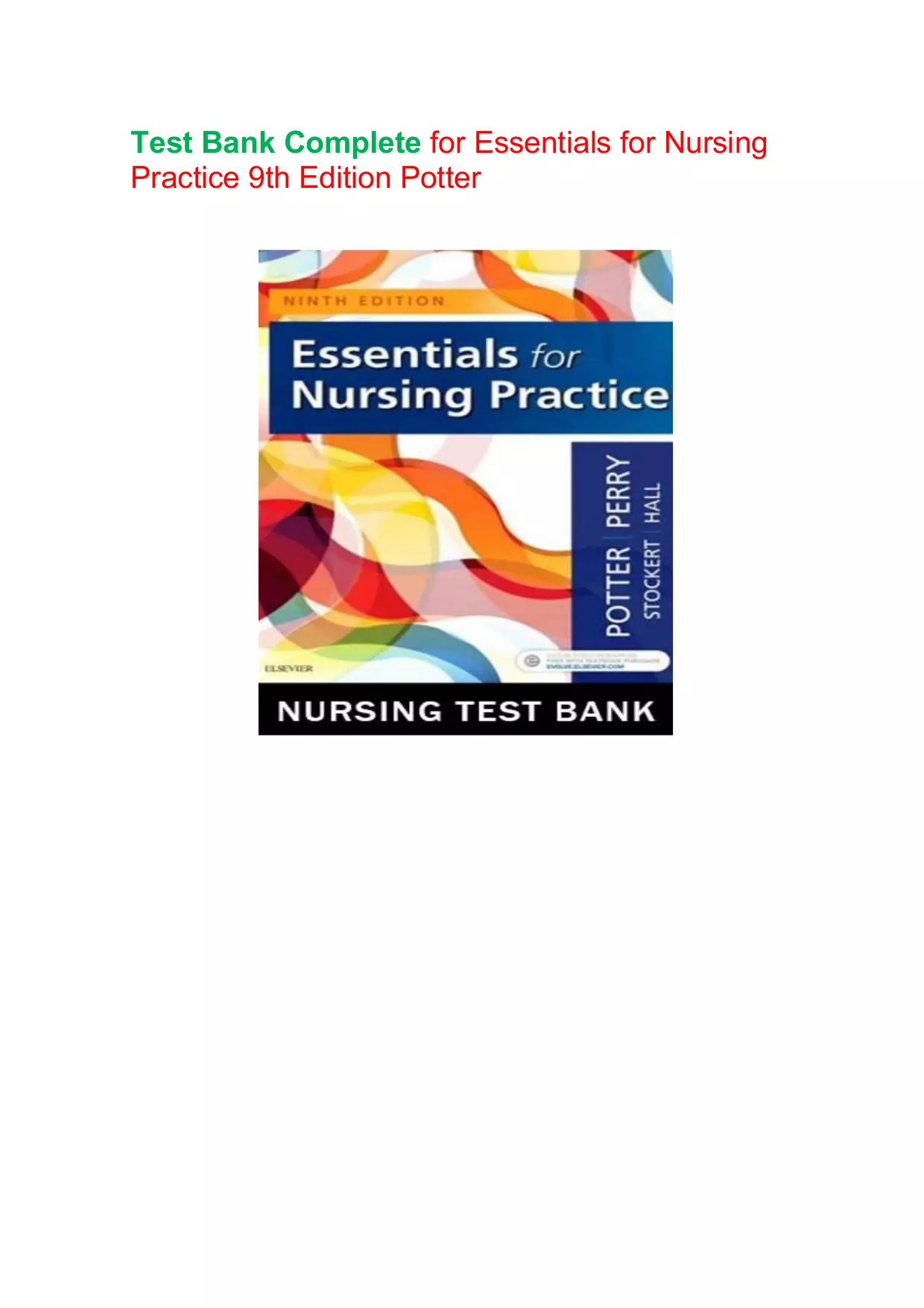 Download_test bank for advanced practice nursing essentials for