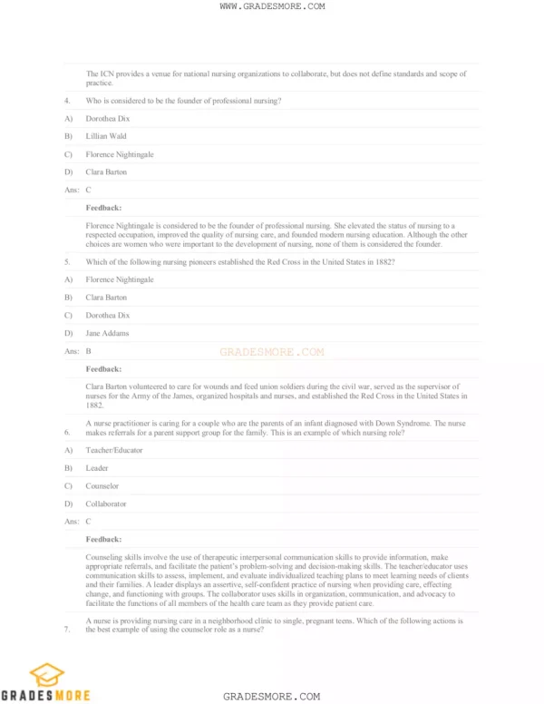 Fundamentals of Nursing 9th Edition Taylor Test Bank