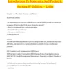 Introduction To Maternity And Pediatric Nursing 8th Edition Leifer Test bank
