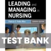 Leading And Managing In Nursing 7th Edition Yoder Wise Test Bank