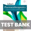 Lehne’s Pharmacotherapeutics for Advanced Practice Nurses and Physician 2nd Edition Test Bank