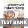 Maternity and Pediatric Nursing 3rd Edition Test Bank Maternity and Pediatric Nursing 3rd Edition Test Bank