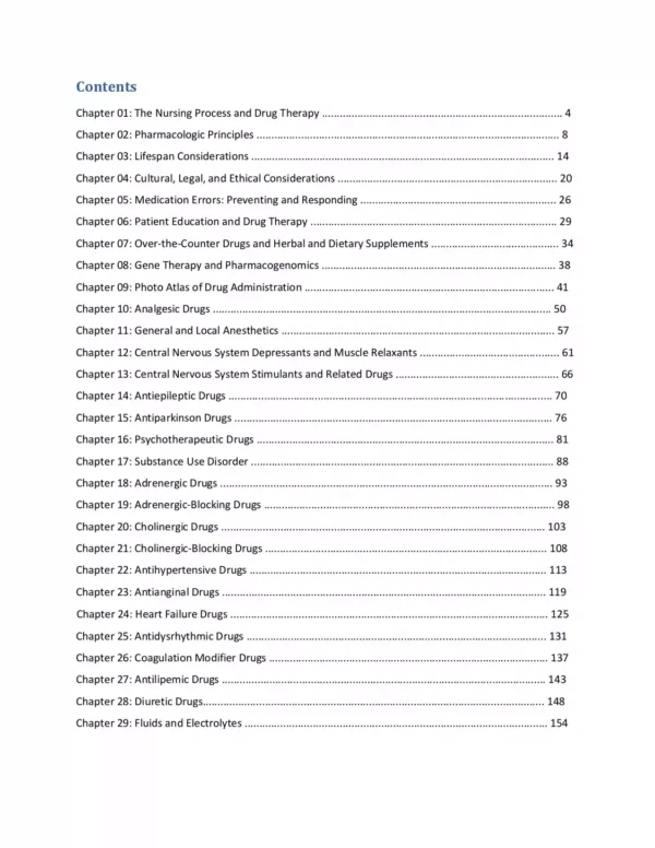 Pharmacology and the Nursing Process 9th Edition Test Bank Pharmacology and the Nursing Process 9th Edition Test Bank