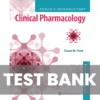Roach’s Introductory Clinical Pharmacology 11th edition Test Bank Roach’s Introductory Clinical Pharmacology 11th edition Test Bank