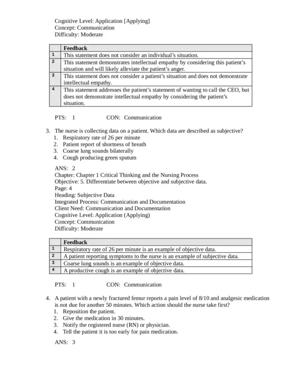 Understanding Medical Surgical Nursing 6th Edition by Williams Test Bank Understanding Medical Surgical Nursing 6th Edition by Williams Test Bank