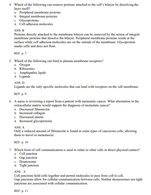 Understanding Pathophysiology 6th Edition Huether Test Bank Understanding Pathophysiology 6th Edition Huether Test Bank