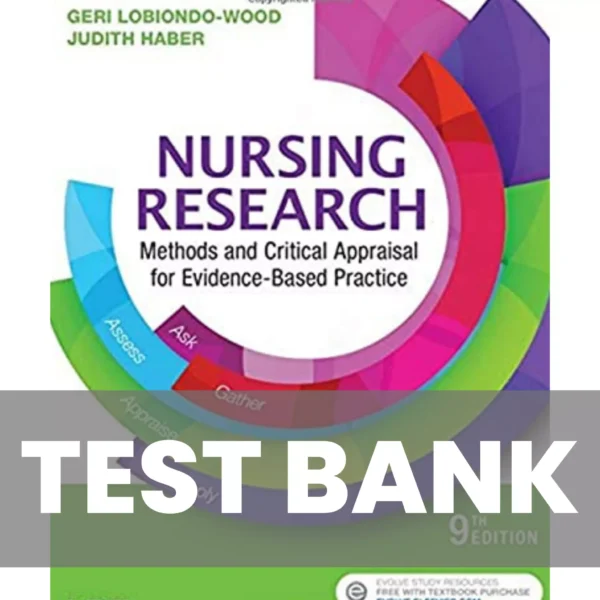 Nursing Research Methods and Critical Appraisal for Evidence-Based Practice 9th Edition Test Bank