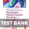 Townsend’s Essentials of Psychiatric Mental Health Nursing 9th Edition Karyn Morgan Test Bank Davis Advantage for Townsend’s Essentials of Psychiatric Mental Health Nursing 9th Edition Karyn Morgan Test Bank