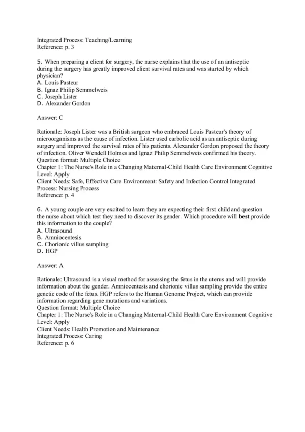 Introductory Maternity & Pediatric Nursing 5th Edition Test Bank_Page3 Introductory Maternity & Pediatric Nursing 5th Edition Test Bank