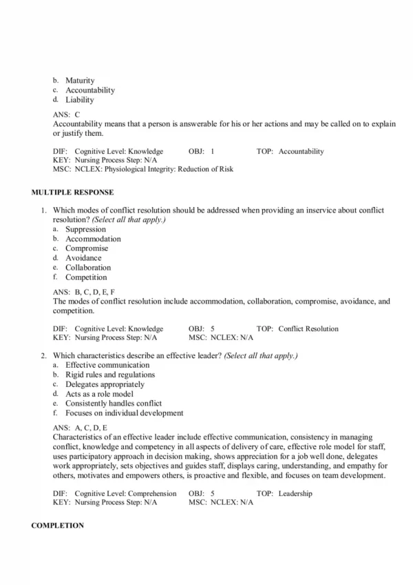 Medical-Surgical Nursing 8th Edition by Linton, Matteson Test Bank2 Medical-Surgical Nursing 8th Edition by Linton and Matteson Test Bank