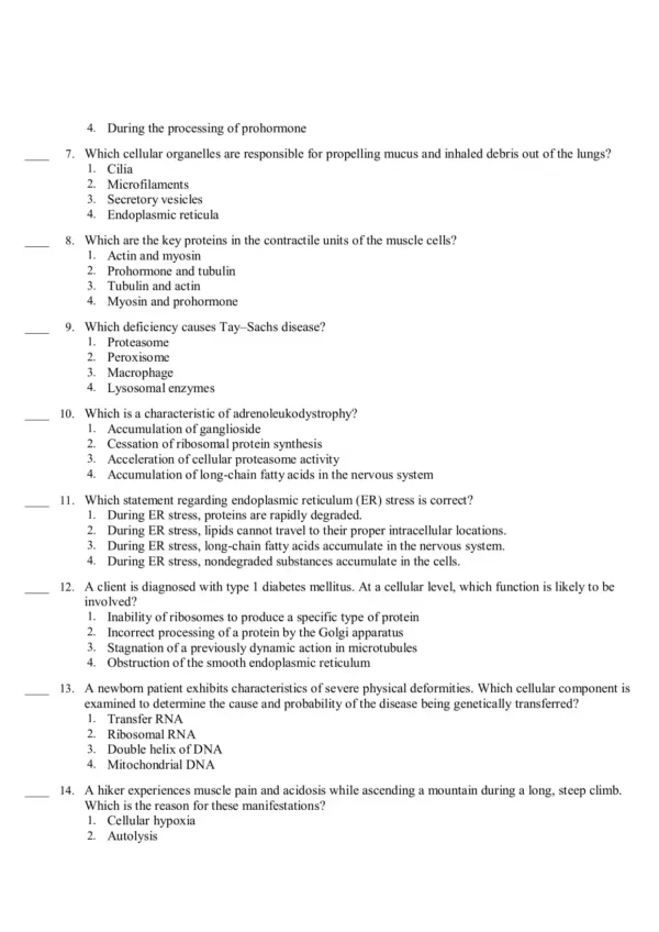 Pathophysiology Introductory Concepts and Clinical Perspectives 2nd Edition by Capriotti Test Bank2 Pathophysiology Introductory Concepts and Clinical Perspectives 2nd Edition by Capriotti Test Bank