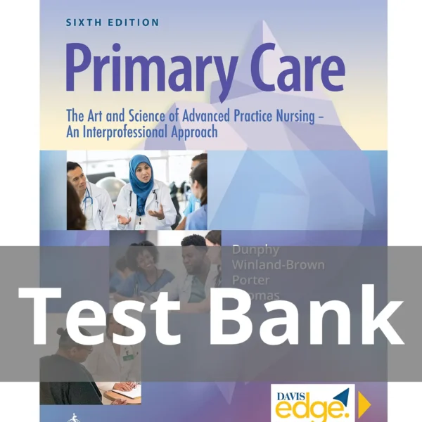 Primary Care The Art and Science 6th Edition Test Bank Primary Care The Art and Science 6th Edition Test Bank