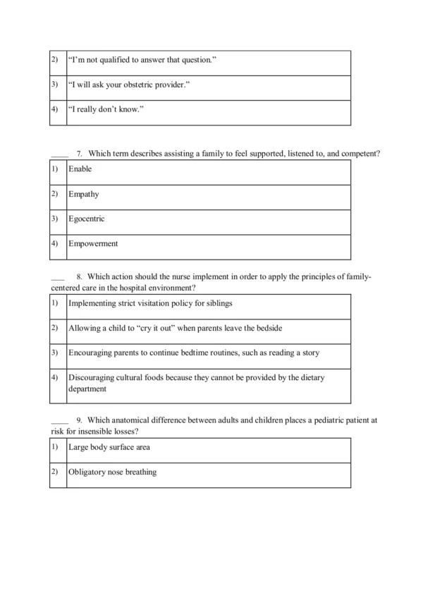 Safe Maternity & Pediatric Nursing Care Second Edition by Linnard-Palmer Test Bank_Page3 Safe Maternity & Pediatric Nursing Care Second Edition by Linnard-Palmer Test Bank