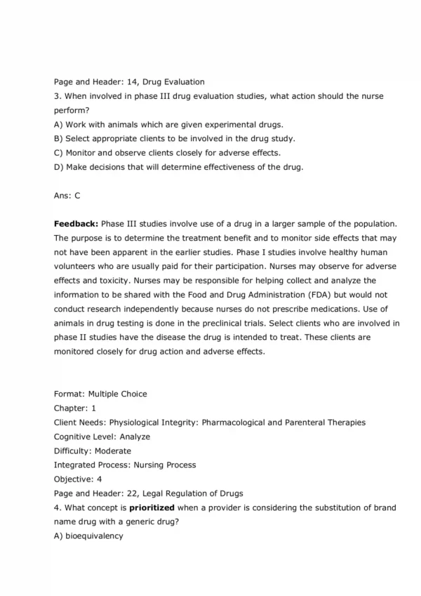 Karch's Focus on Nursing Pharmacology 9th Edition by Rebecca Tucker Test Bank