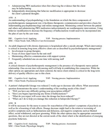 Keltner’s Psychiatric Nursing 9th Edition by Debbie Steele Test Bank2 Keltner’s Psychiatric Nursing 9th Edition by Debbie Steele Test Bank
