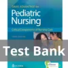 Pediatric Nursing Critical Components of Nursing Care 3rd Edition Kathryn Rudd Test Bank