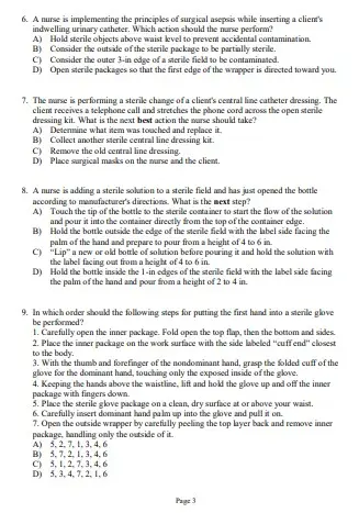 Taylor’s Clinical Nursing Skills A Nursing Process Approach 5th Edition Test Bank3 Taylor’s Clinical Nursing Skills A Nursing Process Approach 5th Edition By Pamela Test Bank