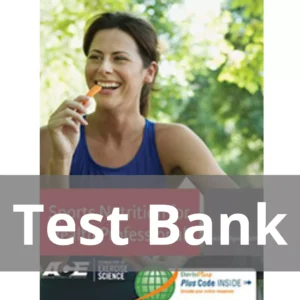 Sports Nutrition For Health Professionals 2nd Edition Natalie Digate Muth Test Bank Sports Nutrition For Health Professionals 2nd Edition Natalie Digate Muth Test Bank