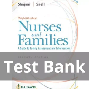 Wright and Leaheys Nurses And Families 7th Edition Test Bank Wright & Leahey's Nurses And Families 7th Edition Test Bank