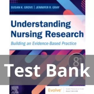 Understanding Nursing Research 8th Edition by Susan K. Grove Test Bank
